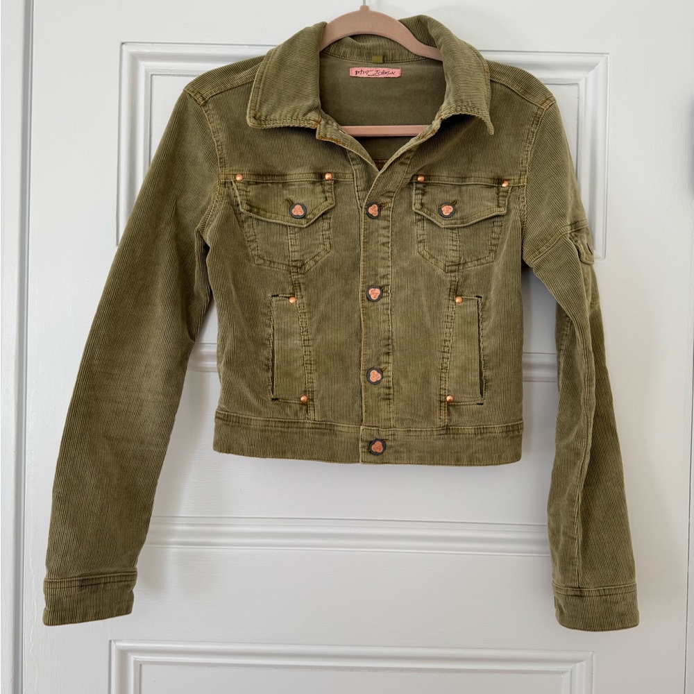 Olive Green Corduroy Jacket